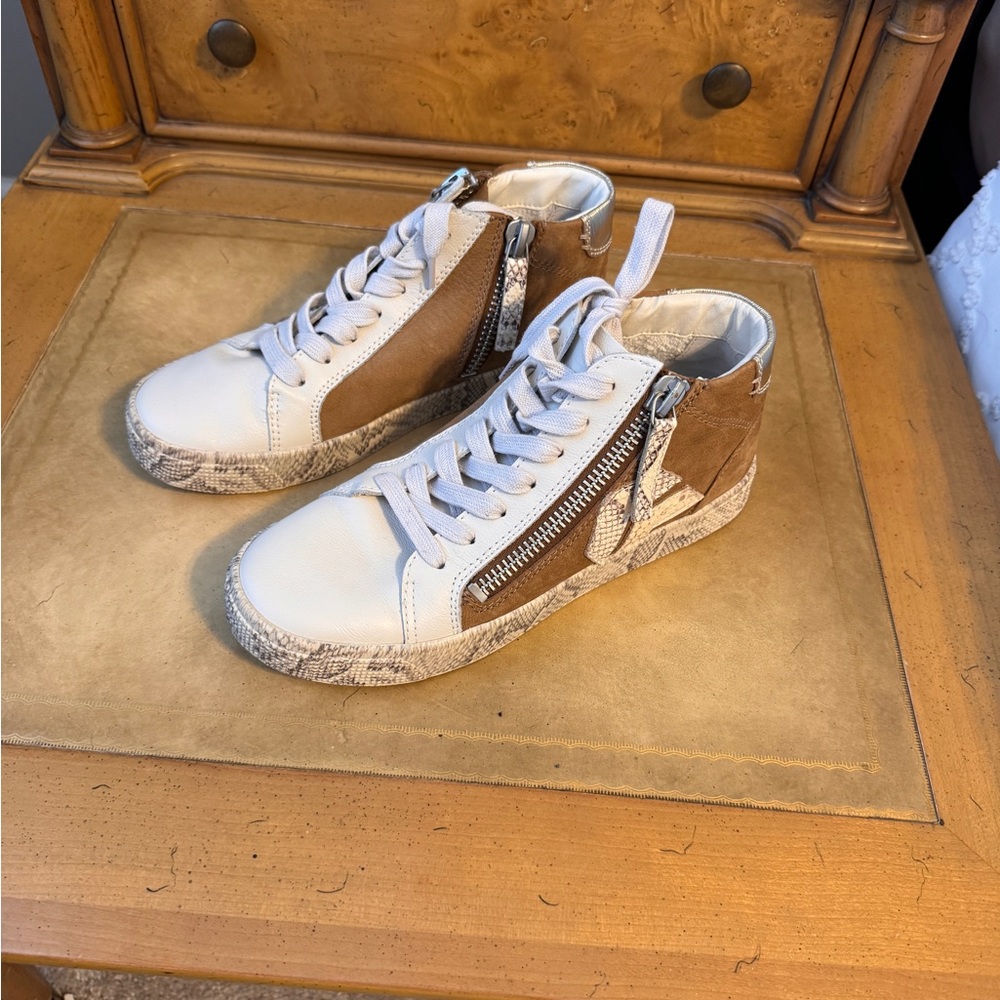 Dolce Vita High-Top Sneakers with Zipper